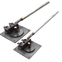 수동 파이프 절곡기 환봉 강철 밴딩 쇠 밴더 구리, 중간 농축 벤딩 머신