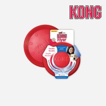 콩(KONG) 클래식 플라이어 소 대 애견장난감 콩토이
