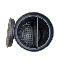 유수분리기 소형 필터 싱크대 기름분리기 유수분리장치, 라운드 315x380 75-110