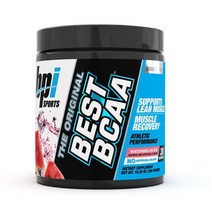 BPI 스포츠 베스트 BCAA - 파우더 운동 후 음료 분지쇄 아미노산 함유 수분 공급 및 회 남성 여성용 수박 아이스 30회 분량