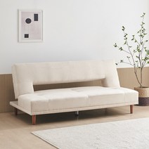 수오 로베디 패브릭 3인용 소파베드(3667-3), 아이보리