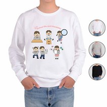 아토가토 우정과 즐거운 학교생활7 맨투맨 후드티