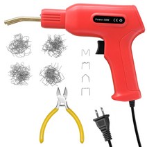 전기용접기 가정용용접기 아크용접기플라스틱 용접기 총 뜨거운 스테이플러 기계 PVC 수리 대 한 50W 납땜, 01 US