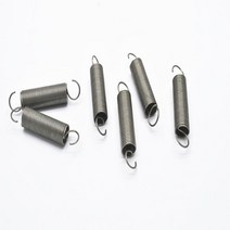 와이어 직경 1.0mm 오픈 후크 장력 스프링 풀백 코일 연장 외경 5mm 길이 40-140mm 5 개, 04 70mm
