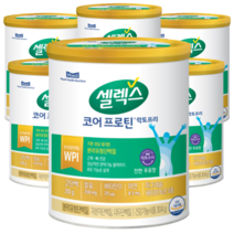 NEW 매일유업 속편한 셀렉스 코어프로틴 락토프리 분리유청 단백질 칼슘 비타민D 덴마크 원료 식약처인증 아연 마그네슘 우유맛 고단백, [총 1824 g], 304g, 6개