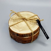 [성일] 나무슬라이스 10cm 5P 장식소품 인테리어 우드코스터 [인테리어소품], 본품