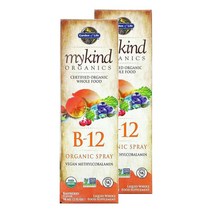 가든 오브 라이프 마이카인드 오가닉스 비타민 B12 스프레이 라즈베리 58ml 2팩