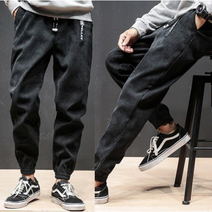 빅사이즈 골덴 코듀로이 밴딩 조거 트레이닝 츄리닝 박새로이 조커 팬츠 유니클로 대체