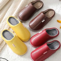 인테리어 털거실화 홈슬리퍼 방한화 실내화 사무실화, 본상품선택, 레드_250-255