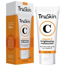 TruSkin 비타민C 모이스처 라이저 얼굴 크림 모든 피부 넥&데콜레트 크림, 60ml