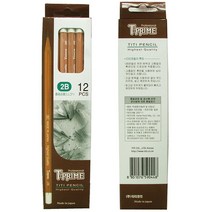 [∂LL7] 티 프라임 미술 연필 2B 12자루 용연필 진한심 전문가용 1B 그림용_h§eEA, §본상품§e, 무◇옵션