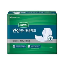 디펜드 남녀공용 안심 장시간용 패드 속기저귀 성인기저귀, 1팩, 30개입