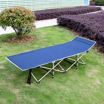 이지캠프 접이식 야전침대/캠핑침대 의자 간이침대, One Color