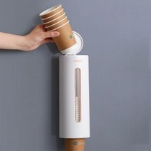 CO 무타공 종이컵 디스펜서 화이트/co-00401, 1, 본상품선택, 1