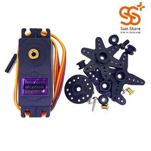 아두이노 서보형 DC모터 MG996R 360도 회전, 단품