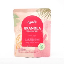 오그래 국산 현미 그래놀라(딸기베리) 30gx7팩, 1