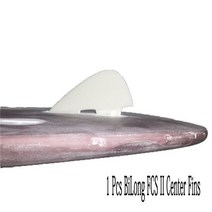 서핑보드 서핑 핀 BiLong FCS II Knubster 센터 Kneel Fin Barbatanas De Red Azul Surf Central Fins 보드 웨이크, [03] white