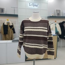 사선무늬 캉캉 니트LKBKP453