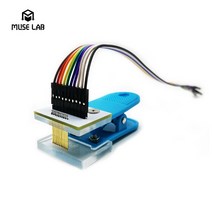 1.27mm 4P 5P 6P 7P 8P 9P 10P PCB 클립 클램프 고정 장치 프로브 도구 프로그래밍 다운로드 버닝 디버깅 검사, 02 5Pin