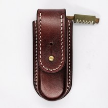 91mm Victorinox Swiss Army Huntsman knife용 수제 파우치 sak케이스 백 손으로 만든 군용 칼