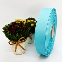 포장 리본 끈 제이제이리본 골직리본15mm 20mm 25mm 60컬러 (길이 45M ) 공단리본, 19옥색
