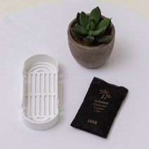 [가또페로] 탈취제 케이스 (옵션), 탈취제케이스 베이비핑크(야자활성탄 1개 포함)