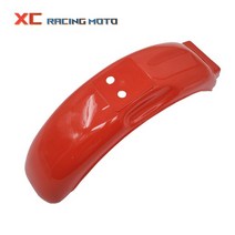 픽시 머드 가드 머스 흙받이 앞바퀴 뒷바퀴 안장 오토바이 스플래쉬 배터리 트레일 원숭이 자전거 용 전면 후면 펜더 플랩, 레드 리어 펜더