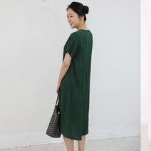 마담센스 리프주름 쿨터치 원피스MB8957 미시옷 빅사이즈여성복 엄마옷