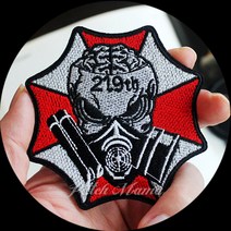 다이찌몰 219th 와펜 열접착식 자수 패션 패치 뱃지