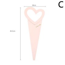카톤 크래프트 종이 발렌타인 데이 선물 상자 1 개 단일 장미 꽃 휴일 맞춤 패키지 가방 포장, [01] Champagne