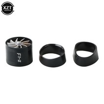 터보팬 단면 터보 파워 개조 터보차저 팬 에어 필터 자동차 엔진 흡기 가속, 04 black, 한개옵션1