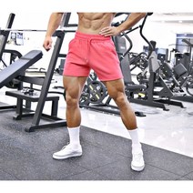 ANKRIC 남자 순면 트레이닝반바지 3부 헬스 레깅스
