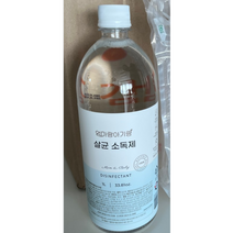 엄마랑아기랑 유아용 무알콜 살균 소독제 리필, 1L, 1개