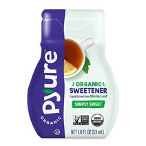 퓨레 액상 스테비아 추출 감미료 깔끔한 단맛 설당 대용품 53.2ml(1.8액상온스)