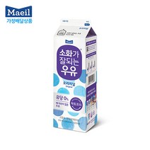 [매일유업 가정배달] 소화가잘되는우유 930ml, (1개월12회) 주3회배달(월/수/금)