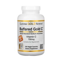 CGN 버퍼드 비타민C 750mg 240베지캡슐, 1개, 기본