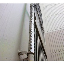 빌라준공 방범덮개 가시덮개 아파트 가스배관방범덮개 가시망 기둥 담장 창문 방범 캡, 1개