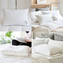 [소프라움] 베개솜 2장세트 모음 8type 구스 페더볼 경추 메모리폼, 07_높이조절 롤링 베개 2장, (MWO20AS04P11WHD+2)