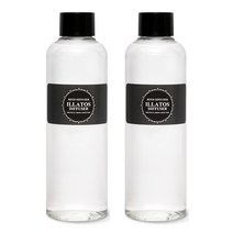 일라토스 디퓨저 200ml 리필2개 발향좋은 대용량 프리지아 블랙체리 머스크 15종 향 총400ml, ILR/머스크플라워1개 + ILR/로즈가든1개