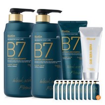 포레스스토리 B7 약산성 탈모 샴푸 1000ml+1000ml+250ml+핸드크림, 단품