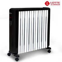 롯데알미늄 전자식 라디에이터 14핀 LOR-E14T 과열방지 타이머기능 자동온도조절 전자식디스플레이 리모컨, LOR-E14T(14핀)