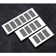 50/80mm Wide Vents Perforated Sheet Aluminum Alloy Air Grille, 01 Width 50mm_04 length 200mm