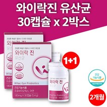 듀폰 이산화규소없는 장밀착 실온보관 여성질 유산균 락토바실러스 플란타럼 플란타룸 장까지가는 울트라 프로바이오틱스 알약, 2박스