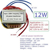 차량용 인버터 인버트 자동차 인버터 1 PCS 200W DC 12V ~ AC 12V 인버터 50Hz 구형파 신호 발생기 모듈 12, 02 12V-220V Transformer