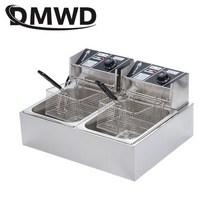 업소용튀김기 대용량 전기 튀김기 대형 식당용 다기능 dmwd 더블 오일 실린더 딥 감자, 110v, 일본