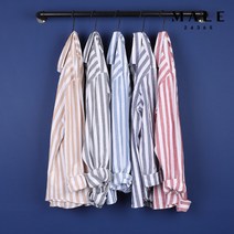 매일24365 MALE24365 볼드 스트라이프 린넨 셔츠 (VRZ2WC1134)
