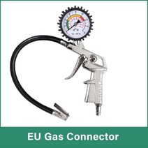 압력게이지 디지털 자동차 타이어 공기 주입기 압력 상승 게이지 LCD 디스플레이 LED 백라이트 차량 테스, 05 EU gas connector