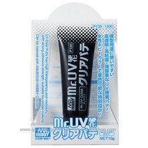 군제 P130 UV 경화 클리어 퍼티 10g