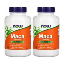 나우푸드 마카 500mg 250캡슐 2캡