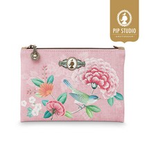 핍스튜디오 PIP STUDIO 핍스튜디오 굿모닝 코스매틱 파우치 스몰 19.5cm 핑크_51-274-075